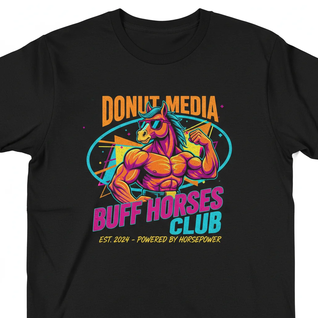 Buff Horses Club T-Shirt | Donut Media