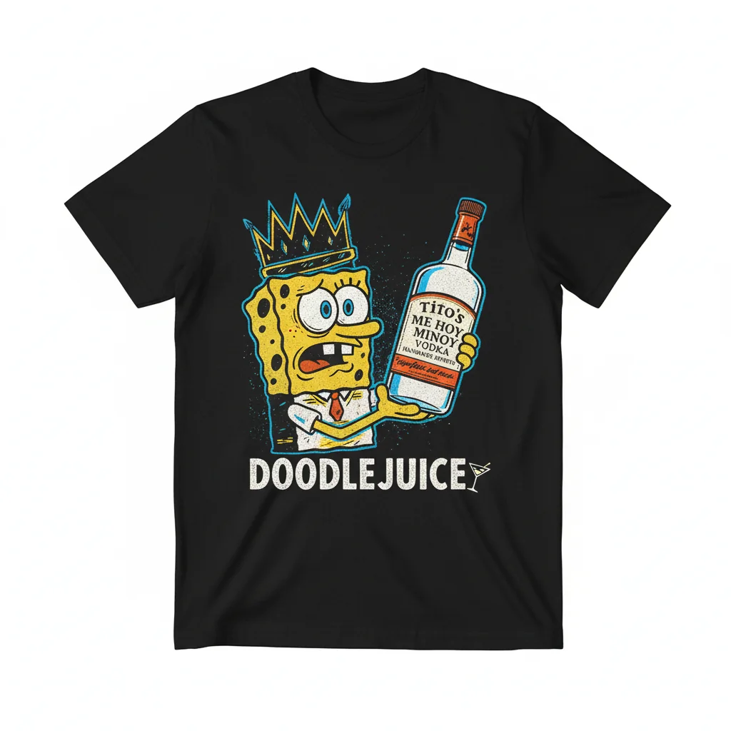 Doodlebob Titos Vodka Tee: Ultimate Comfort & Lasting Style