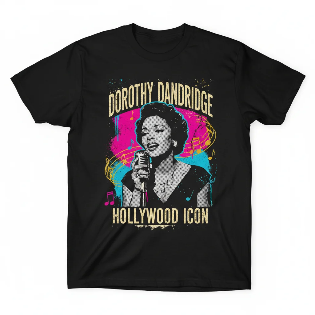 Dorothy Dandridge Tribute T-Shirt | Classic Hollywood Icon Graphic Tee