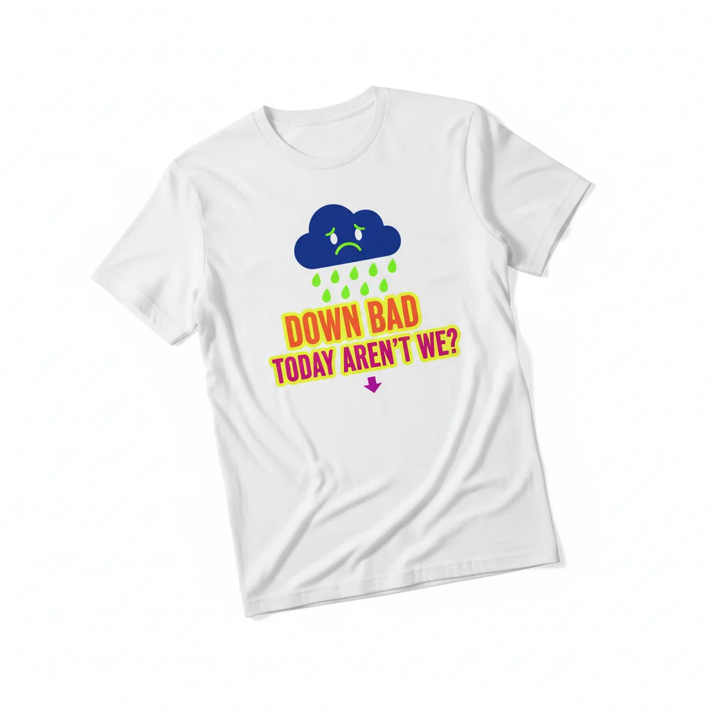 Down Bad Today Aren't We? Premium Essential Tee - Built to Last