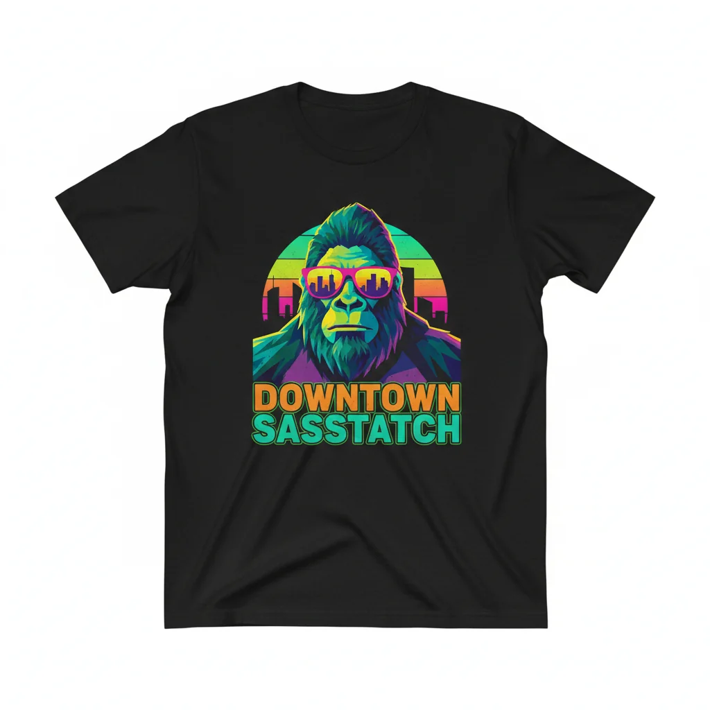 Downtown Sasquatch: The Urban Legend Tee