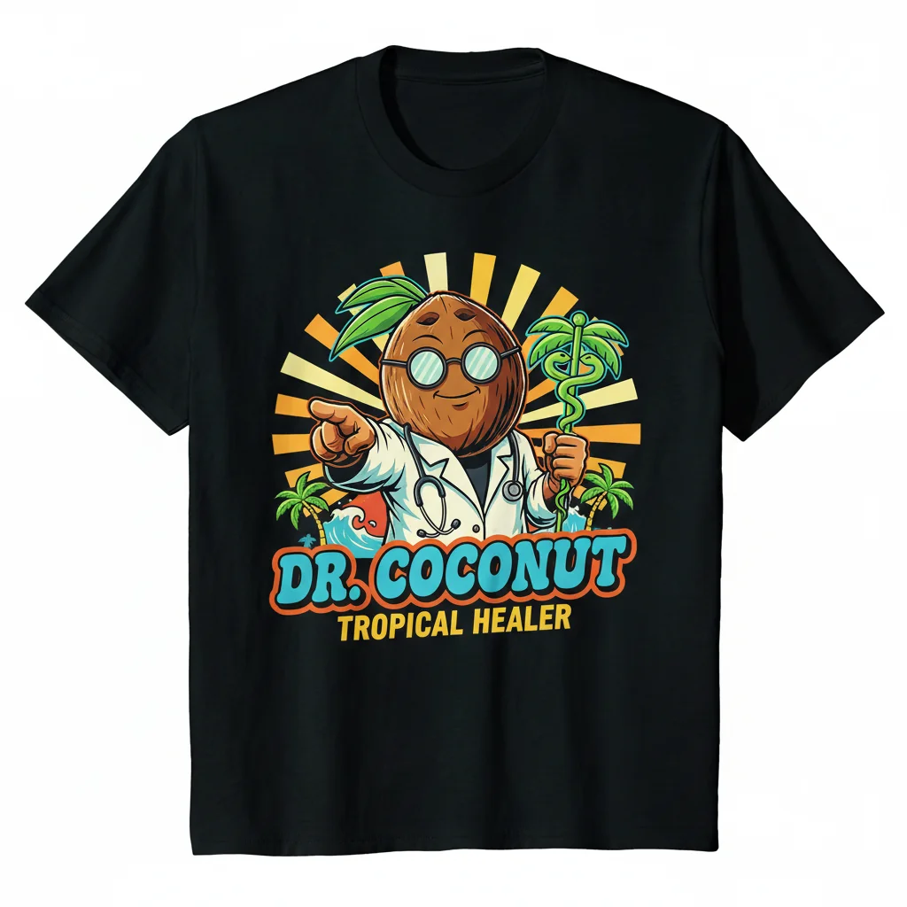 Dr. Coconut Essential T-Shirt: Supreme Comfort & Lasting Style