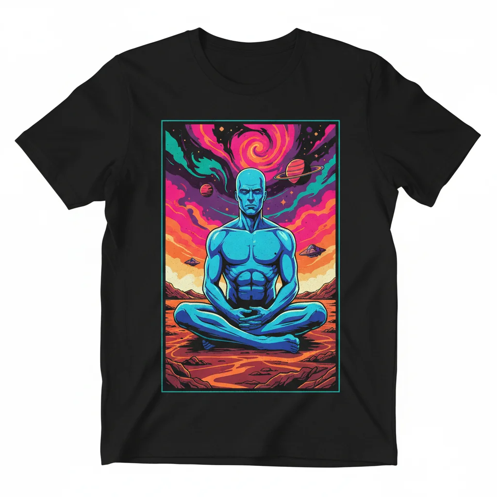 Dr. Manhattan 'On Mars' Graphic Tee 1 Dr. Manhattan 'On Mars' Graphic Tee