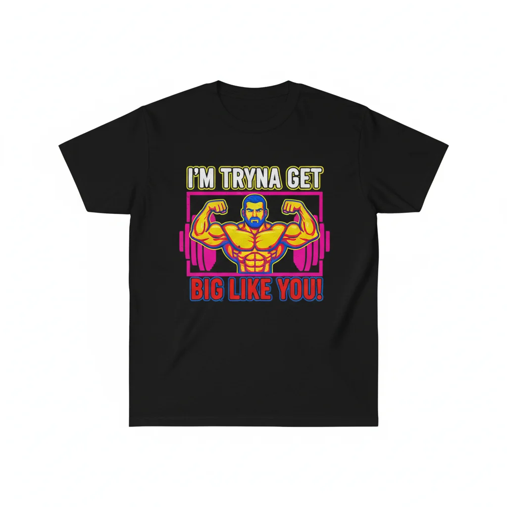 Embrace the Journey: Dr. Mike Israetel Inspired 'Get Big' Tee