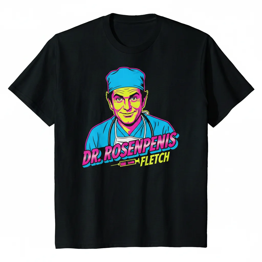 Dr. Rosenpenis Fletch Essential T-Shirt | Classic Movie Fan Apparel
