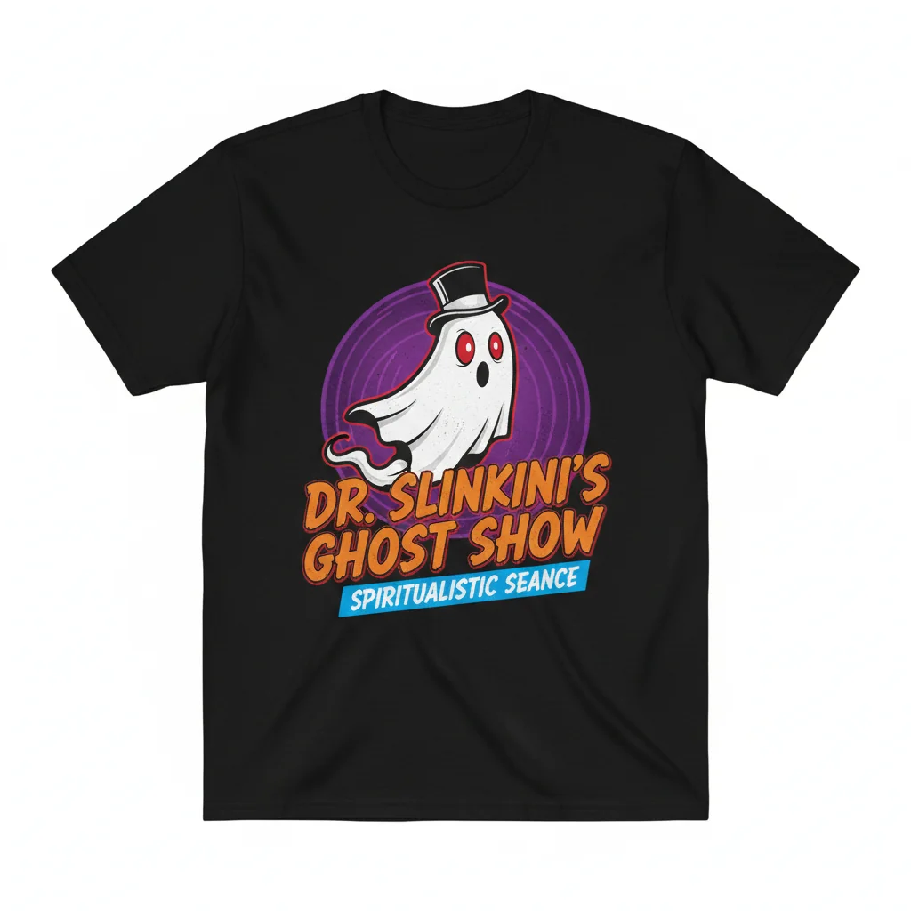 Dr. Slinkini Ghost Show: Premium Eco-Friendly Unisex T-Shirt – Fade Resistant & Pre-Shrunk