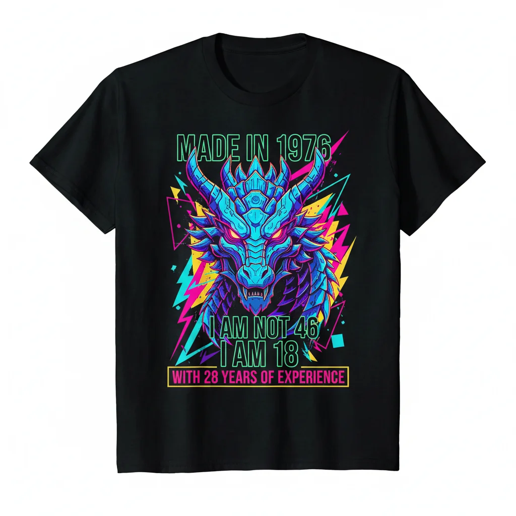 Dragon '76: Vintage Vibe, Modern Edge Tee