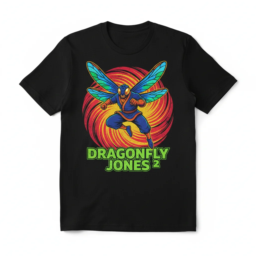 Dragonfly Jones 2: The Essential T-Shirt for Lasting Comfort & Style