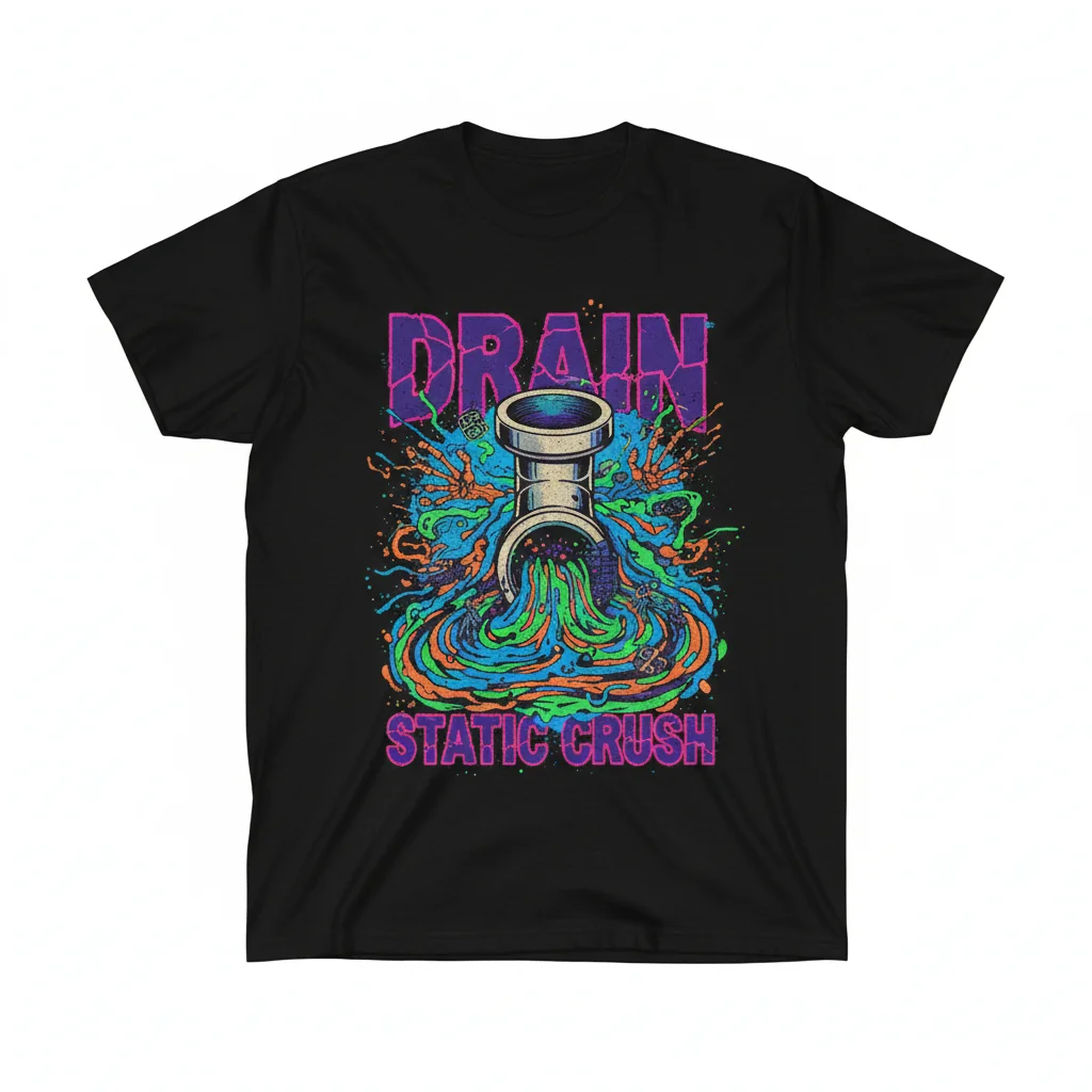 Drain Gang Merch Classic Essential T-Shirt – 100% Cotton, Unisex Fit
