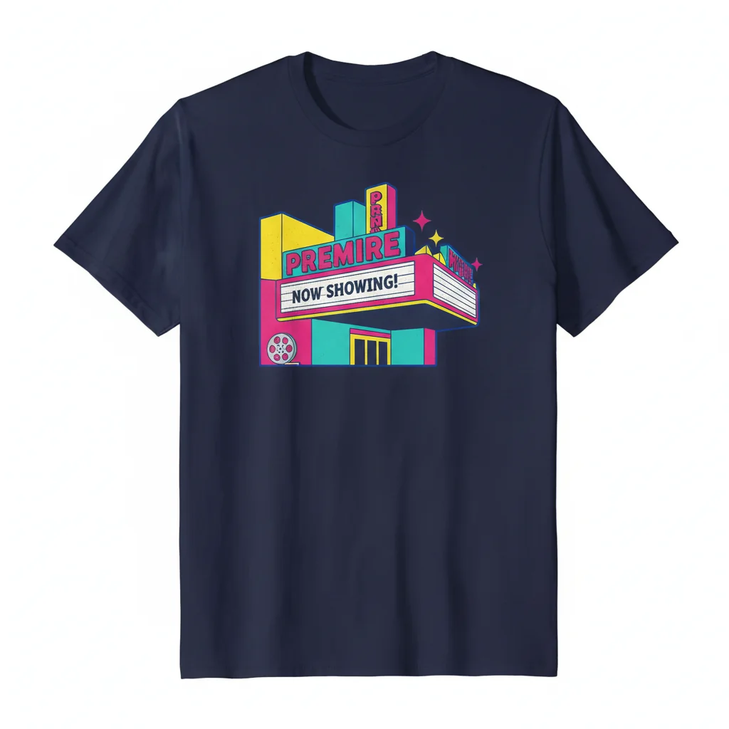 Drake & Josh Movie Theater Logo Essential T-Shirt - Nickelodeon Fan Apparel