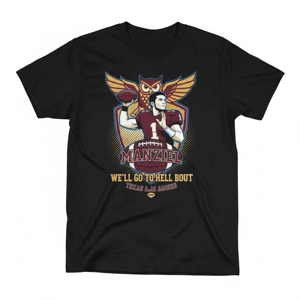 Drake x Texas A&M 'Manziel' Tee – Icon Status Unlocked