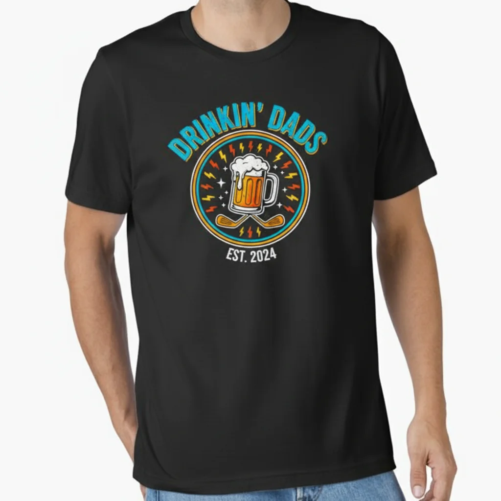 Drinkin' Dads T-Shirt | Official Drinkin' Bros Merch 1 Drinkin' Dads T-Shirt | Official Drinkin' Bros Merch