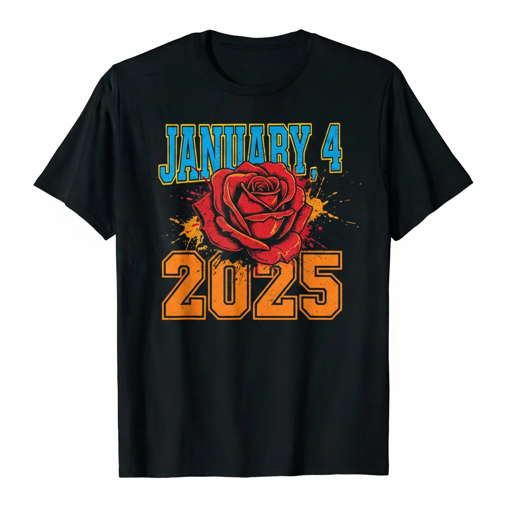 Drose Day 1.4.25 Commemorative Essential T-Shirt - Premium Ring-Spun Cotton