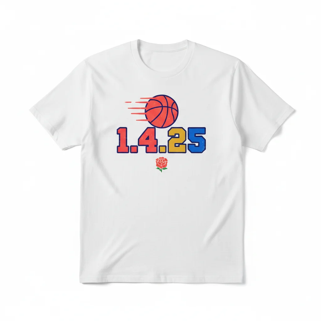 Drose Day 1.4.25 White Essential T-Shirt – Premium Ring-Spun Cotton Tee