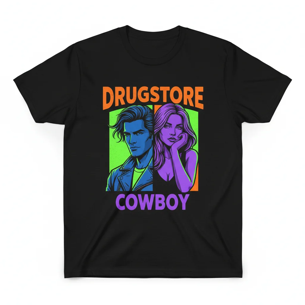 Drugstore Cowboy Duo Graphic T-Shirt