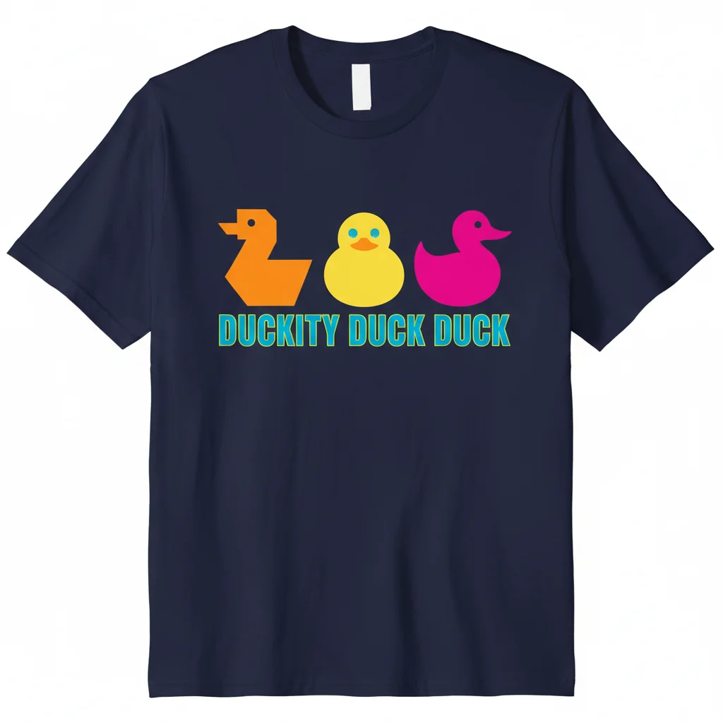Duckity Duck Duck: The Ultra-Durable, Fade-Resistant Essential T-Shirt