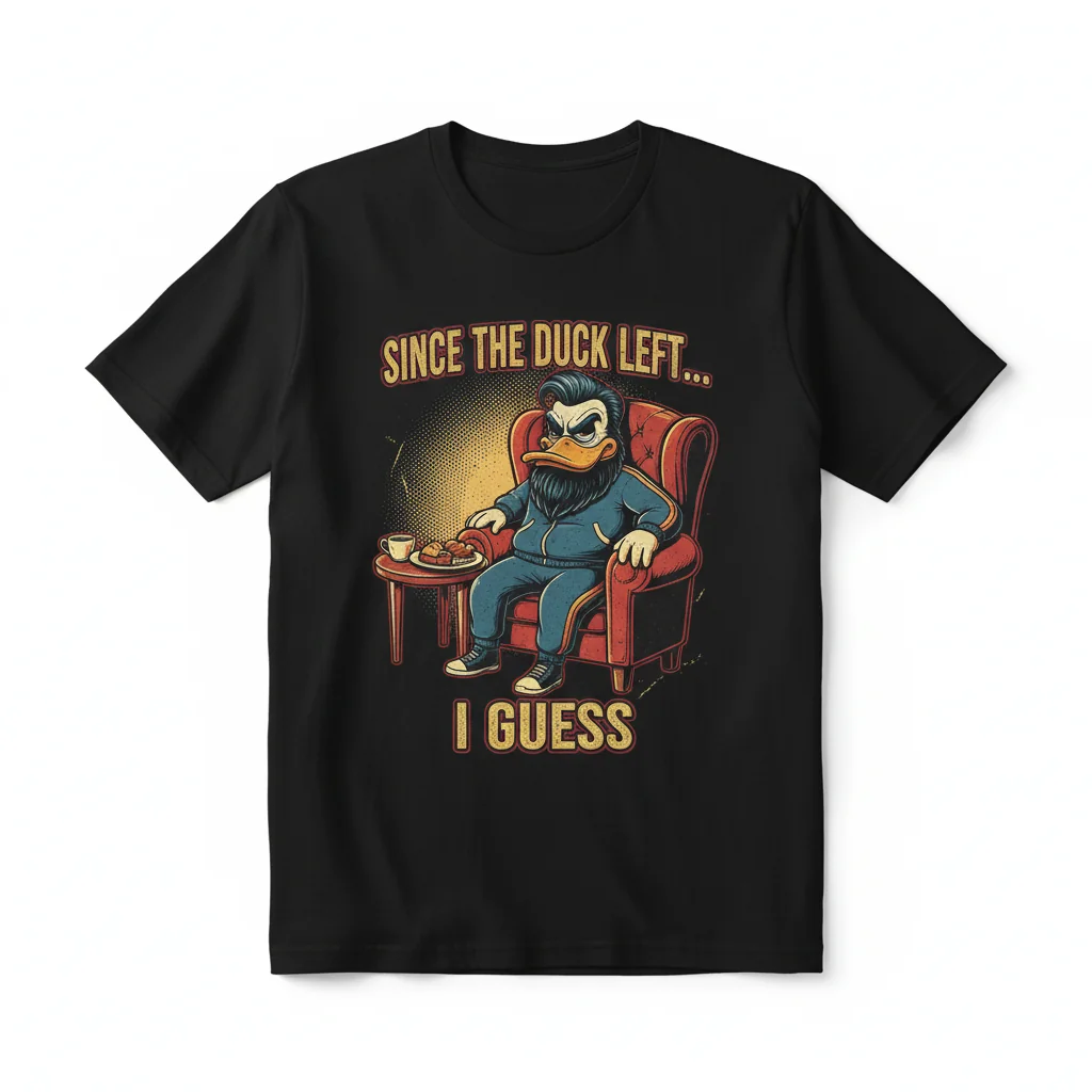Ducks The Sopranos Tony T-Shirt - Iconic TV Show Fan Apparel