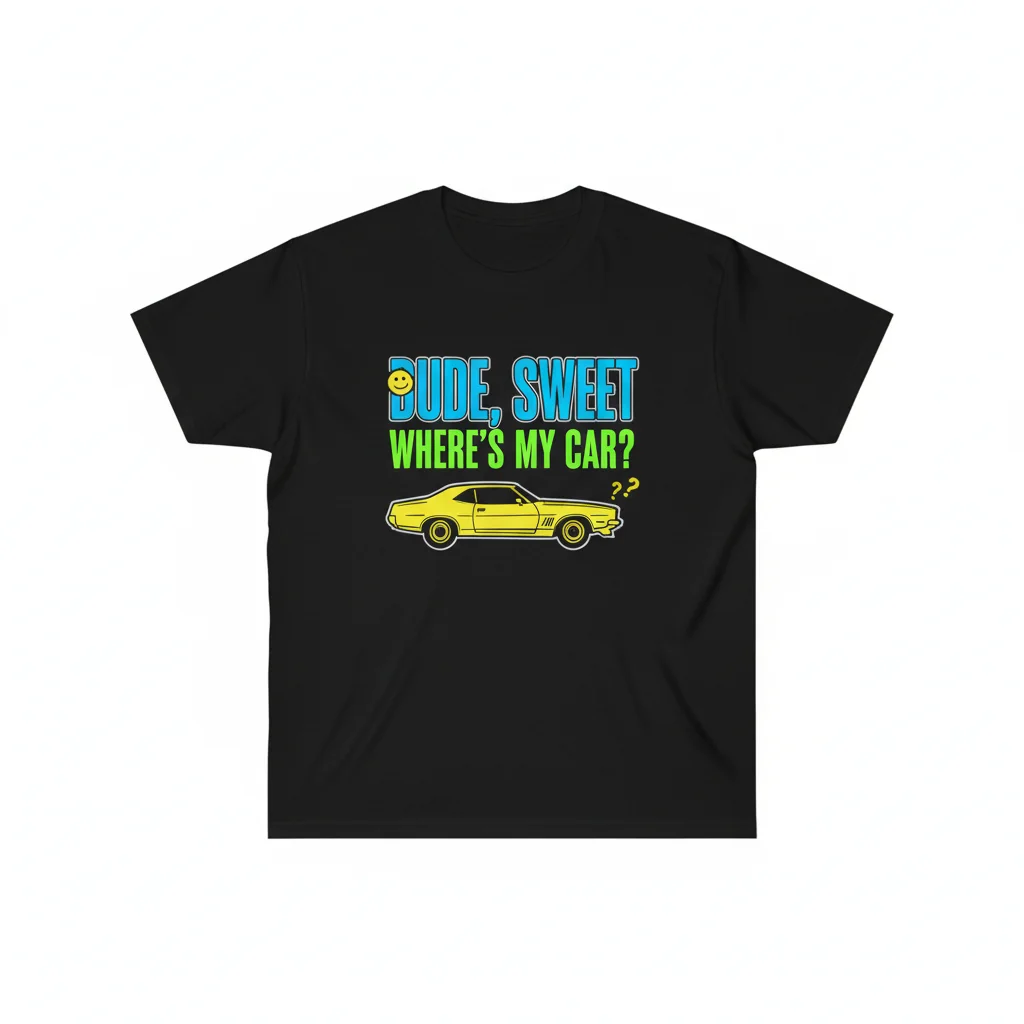 Dude, Sweet – Where's My Car Tattoo Essential T-Shirt