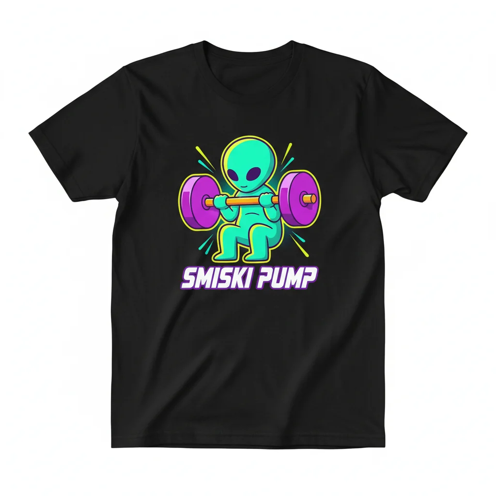 Dumbbell Smiski Vibe Tee