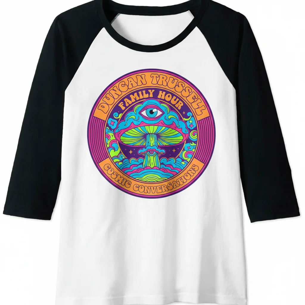 The DTFH Podcast Baseball Tee