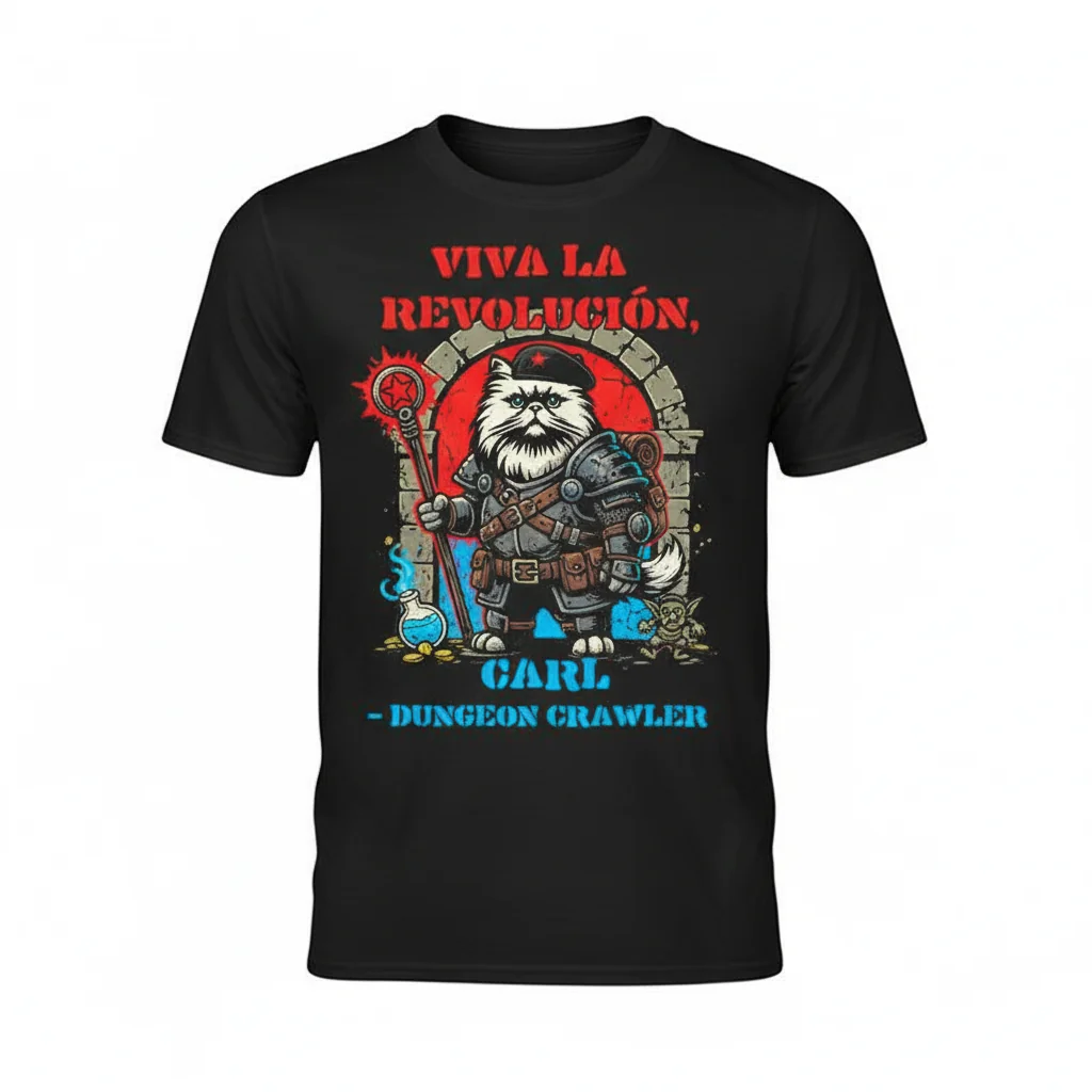 Viva La Revolución: Carl's Dungeon Crawl Tee