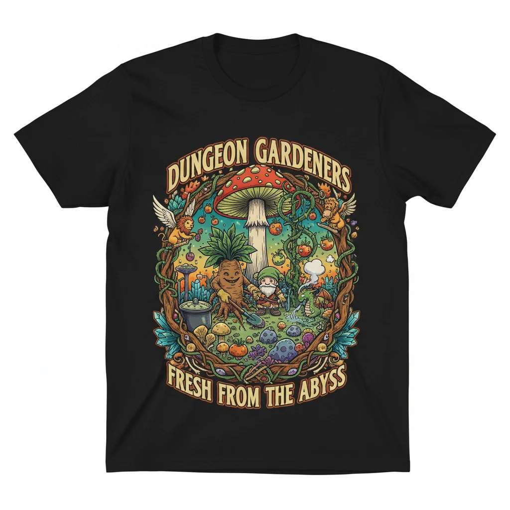 Dungeon Meshi & Delicious in Dungeon Gardening Tee: Grow Your Adventures