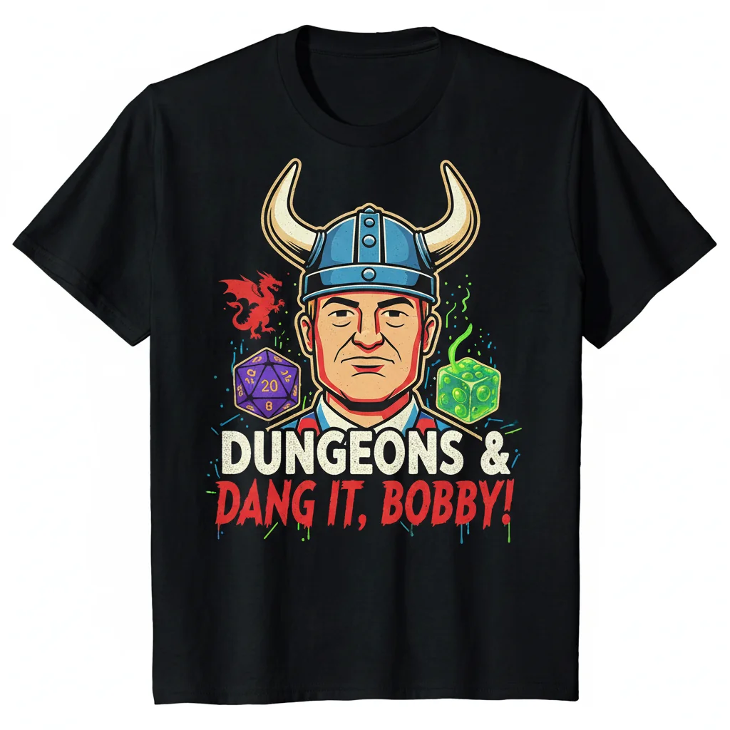 Dungeons & Dang It, Bobby! Ultra-Durable & Fade-Resistant Tee
