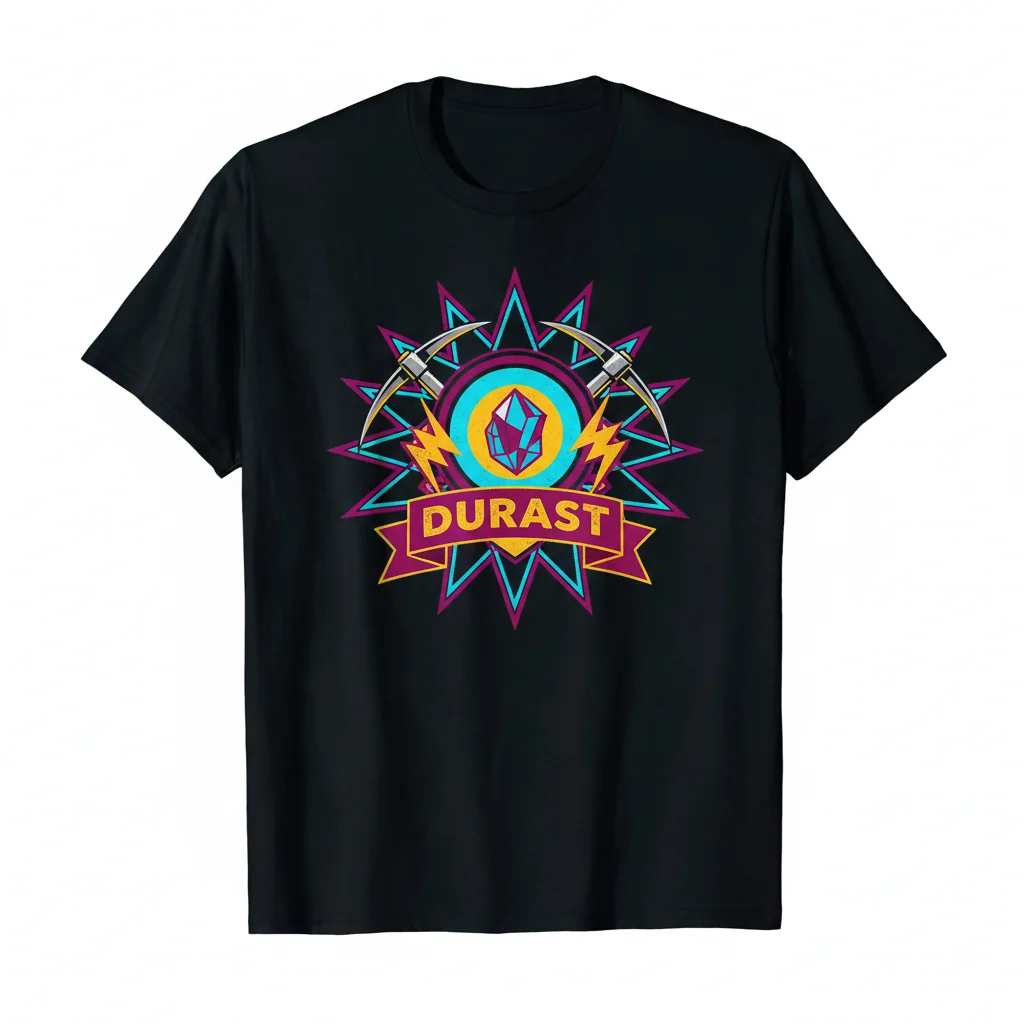 Durast's Emblem Tee: Shadow & Bone Streetwear