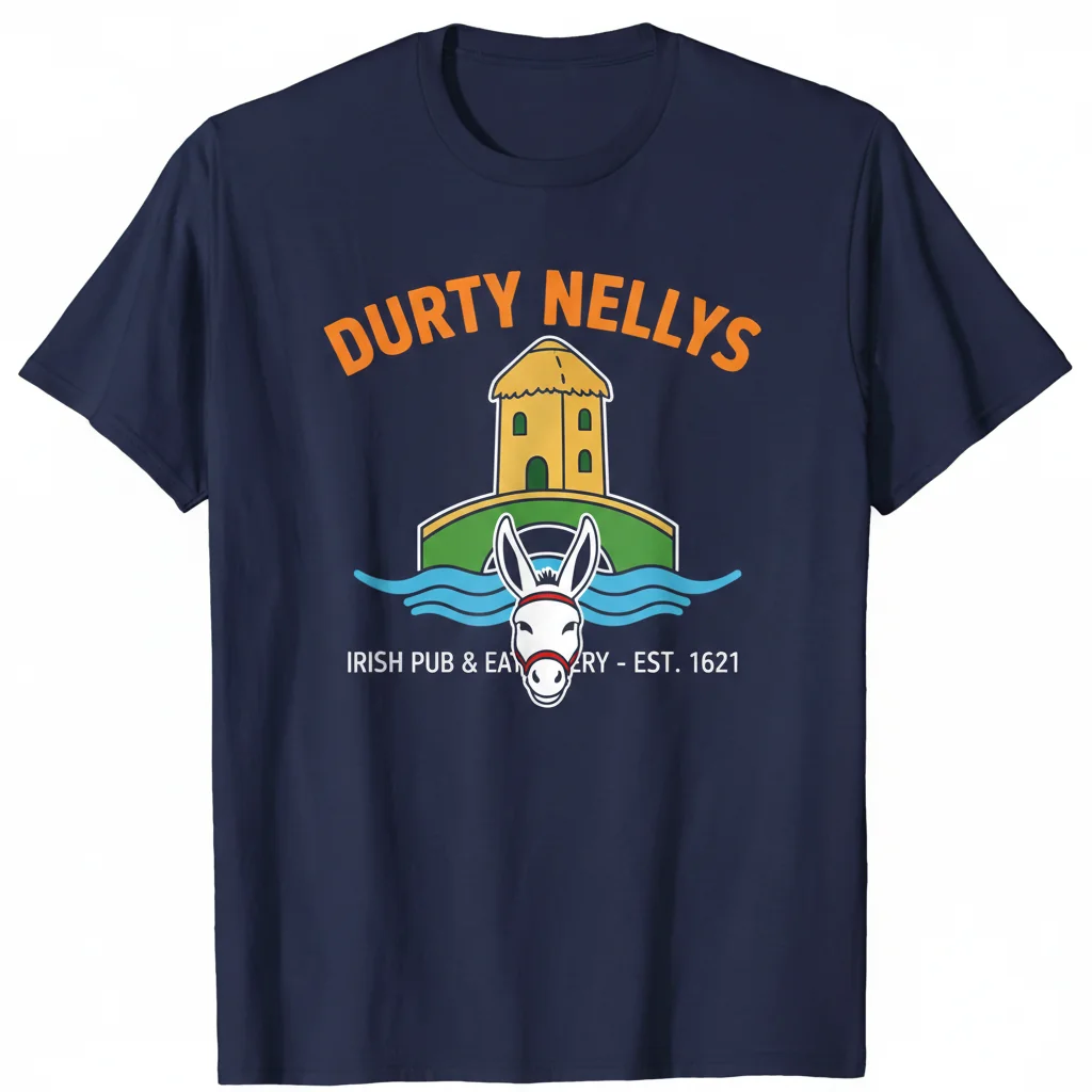 Durty Nellys Essential Tee - Soft Cotton Unisex T-Shirt