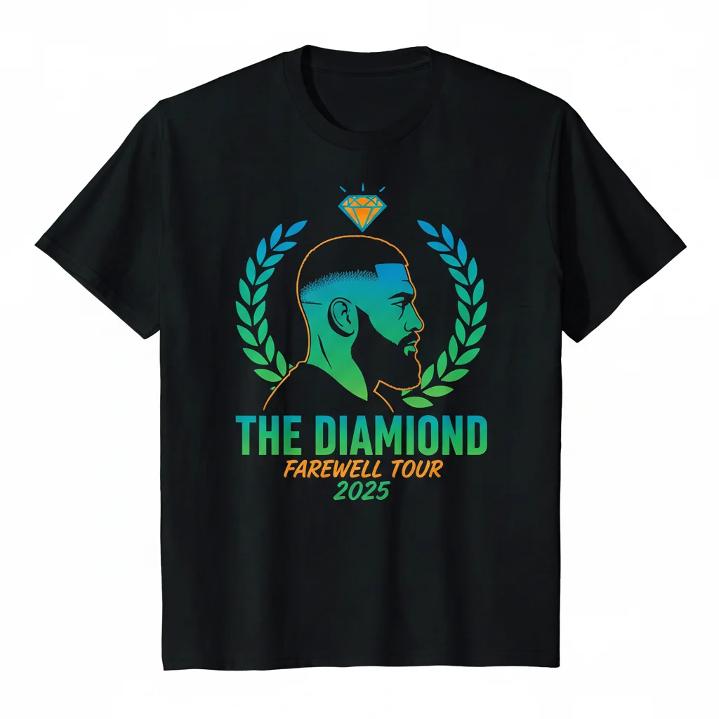 Dustin Poirier 'Diamond' Farewell Tribute Tee