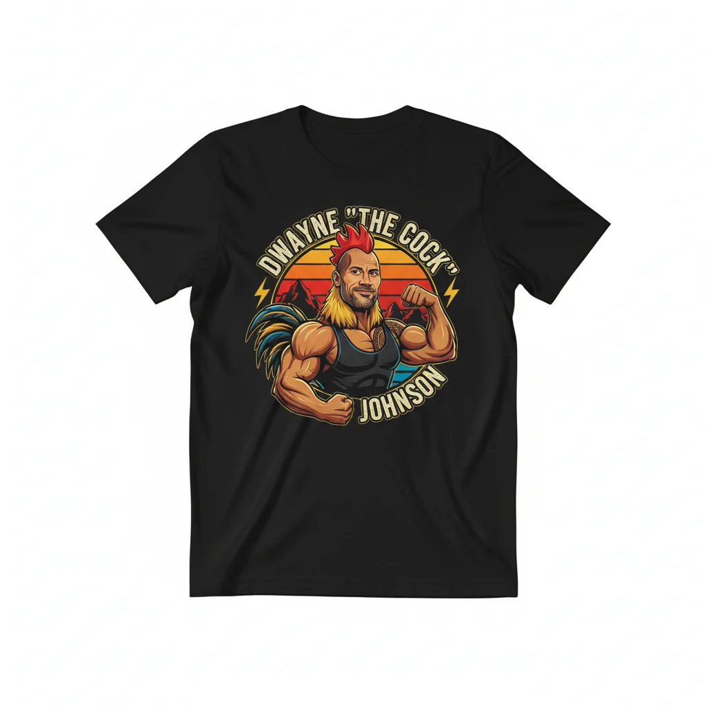 Dwayne the Cock Johnson Essential T-Shirt – Premium & Soft Tee