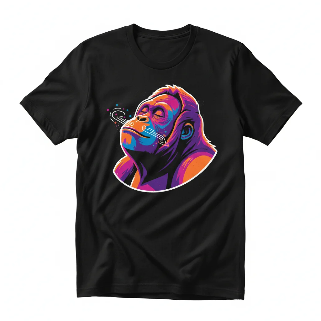 Dying Orangutan Meme Essential T-Shirt – Premium Cotton Graphic Tee