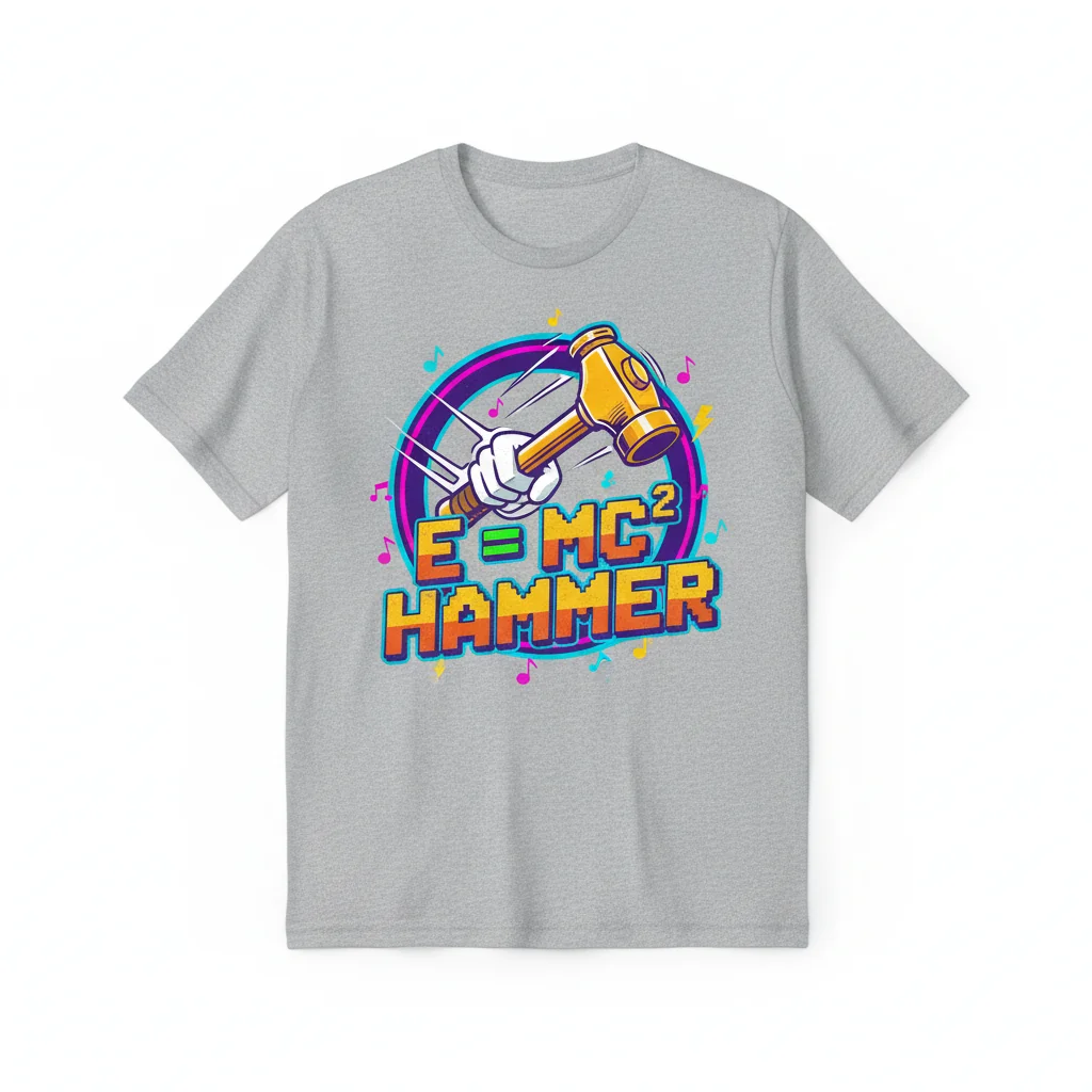 E = MC Hammer Essential T-Shirt – Premium Cotton & Retail Fit