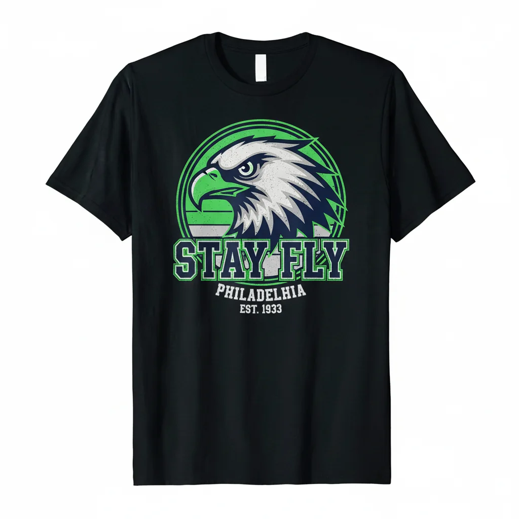 Eagle Stay Fly: Premium Philadelphia Eagles Fan Shirt - Durable & Comfortable