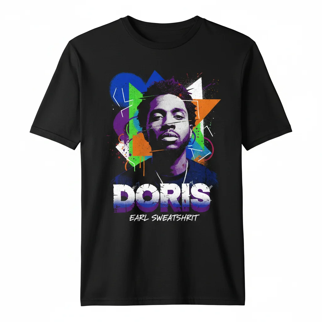 Earl Sweatshirt - Doris Album Cover Active T-Shirt | Men's & Women's Graphic Tee