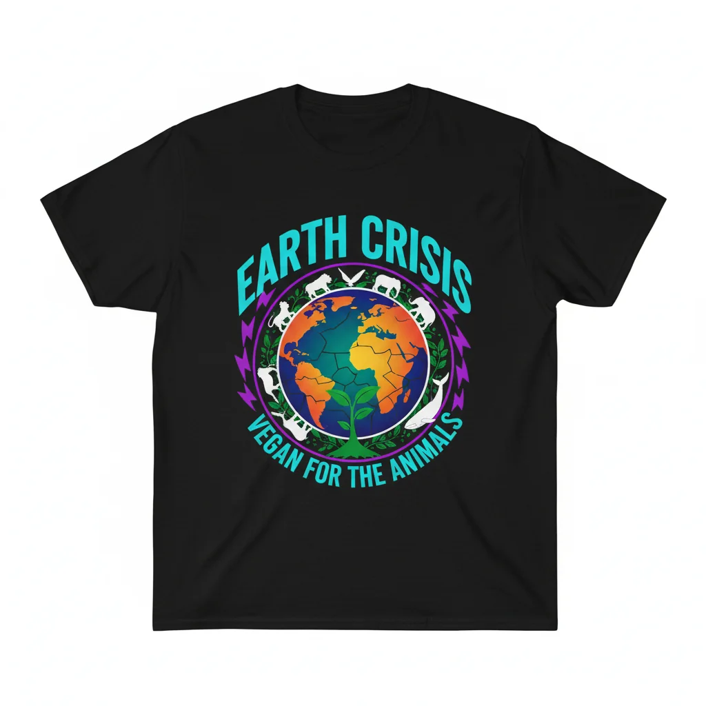 Earth Crisis Vegan Statement Tee