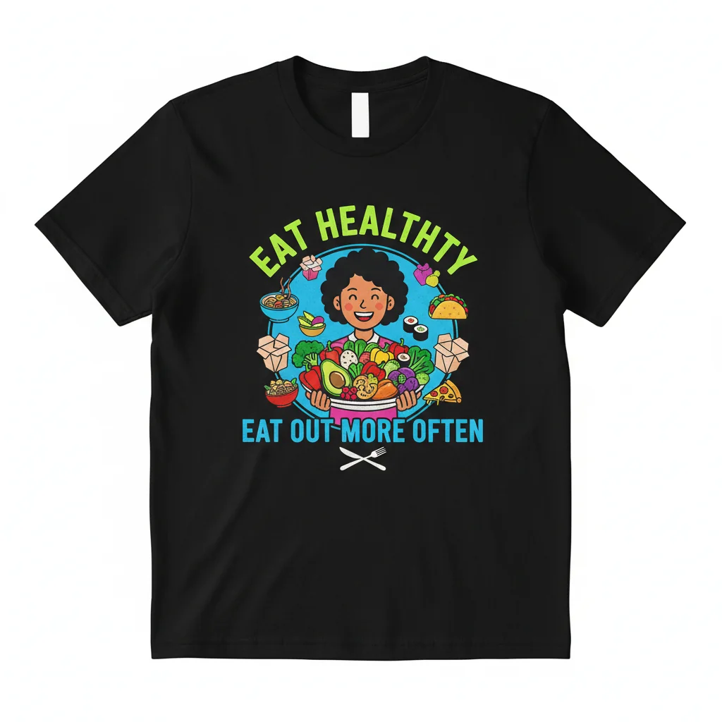 Eat Healthy, Live Better Tee