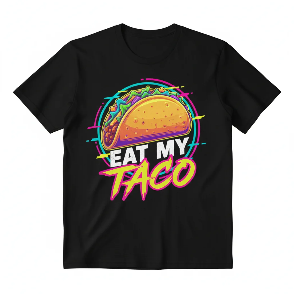 Eat My Taco: The Essential T-Shirt – Durability Meets Style