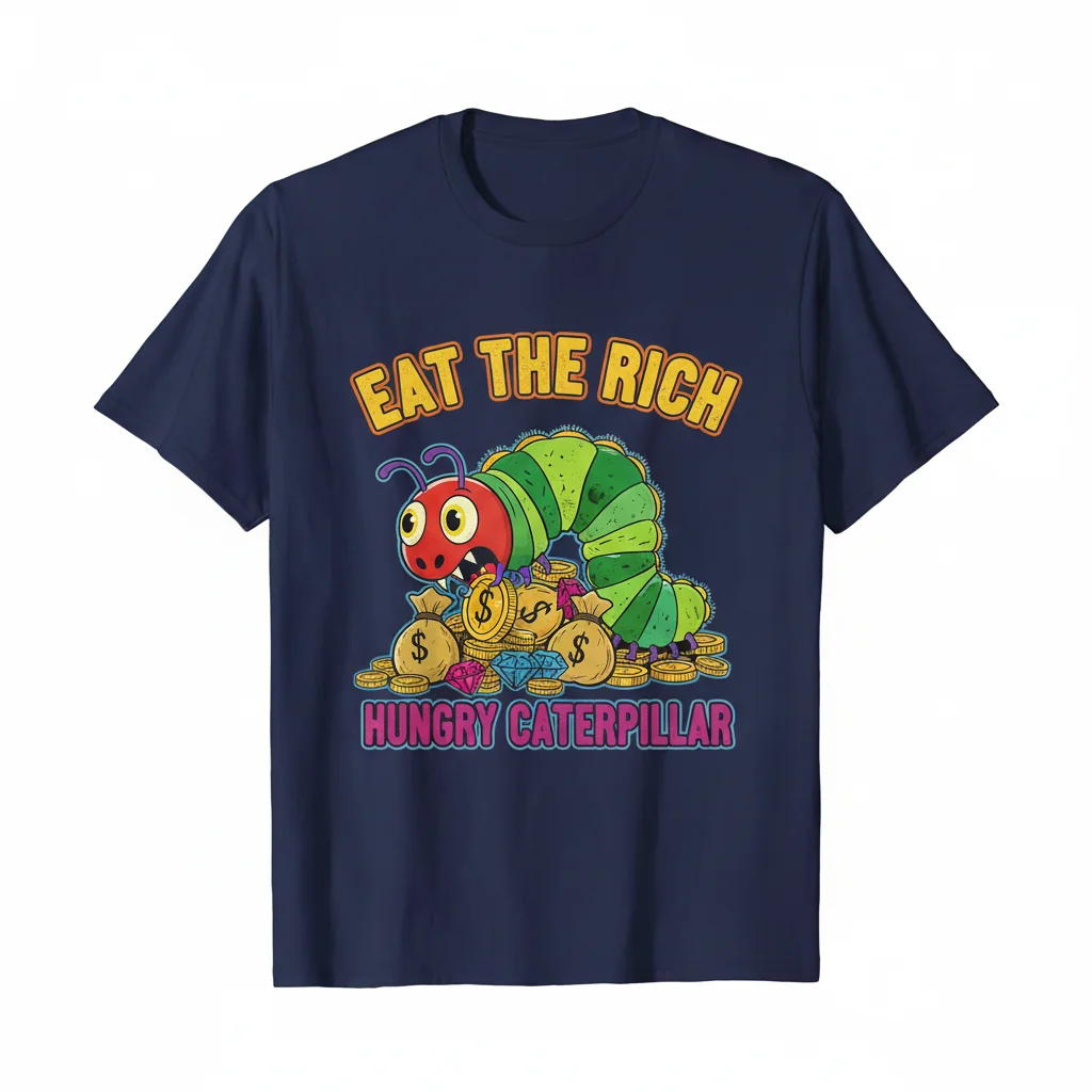 Eat The Rich Hungry Caterpillar Classic T-Shirt