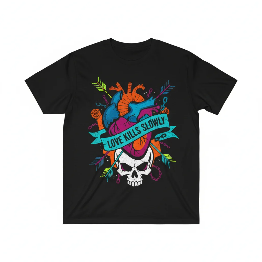 Ed Hardy 'Love Kills Slowly' Luxe Essential Tee