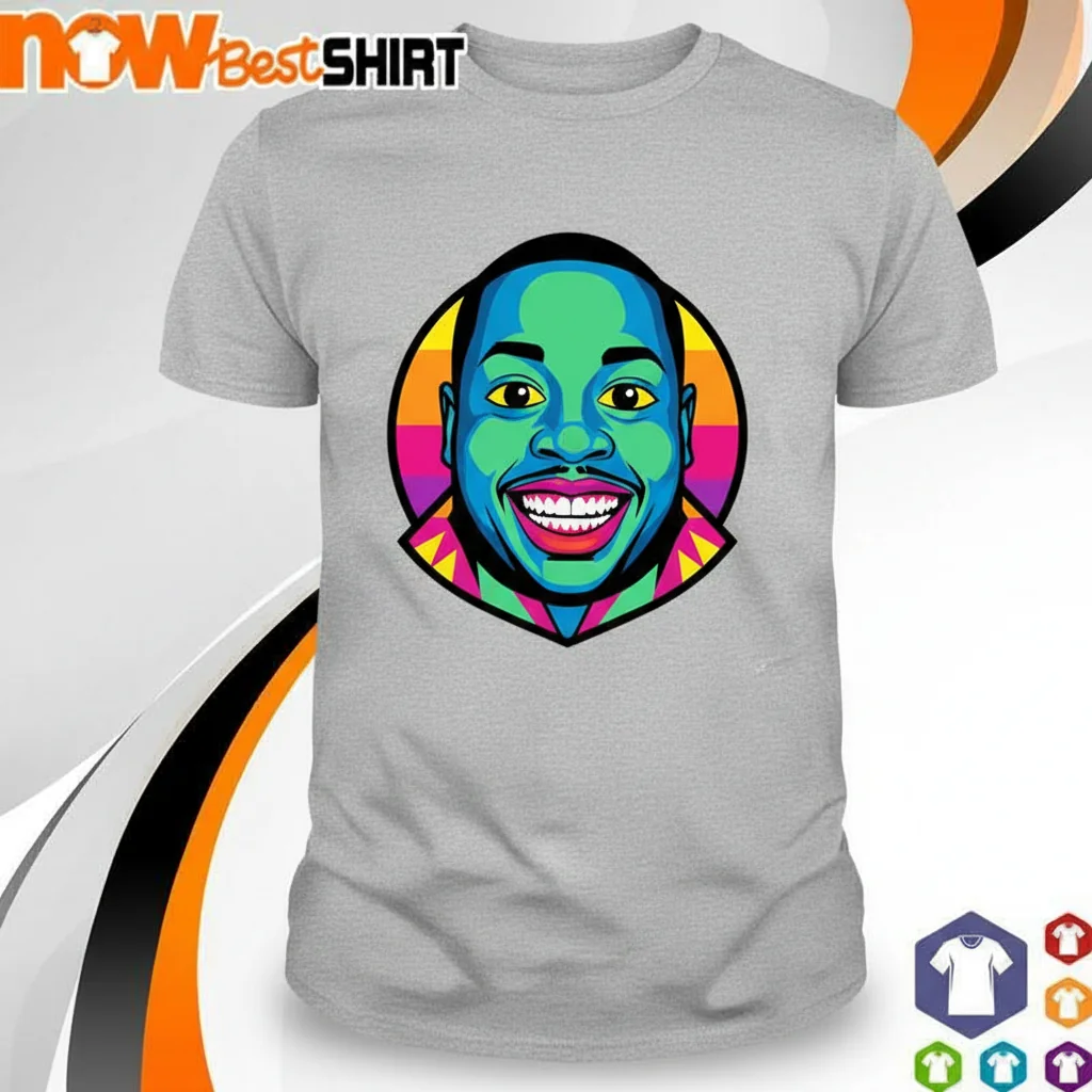 EDP445 Face Graphic Tee | Funny Meme T-Shirt | Premium Ring-Spun Cotton