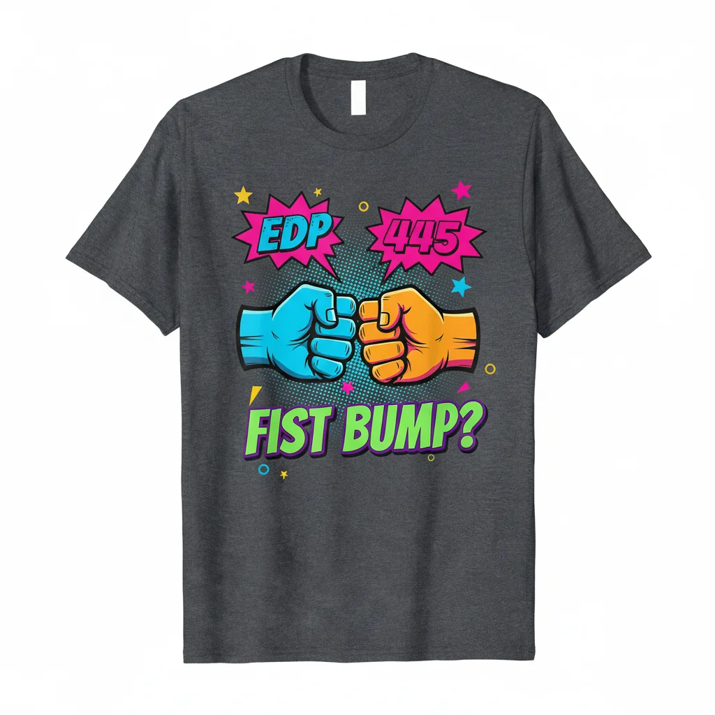 EDP445 'Fist Bump?' Essential Tee – Street Ready Luxe