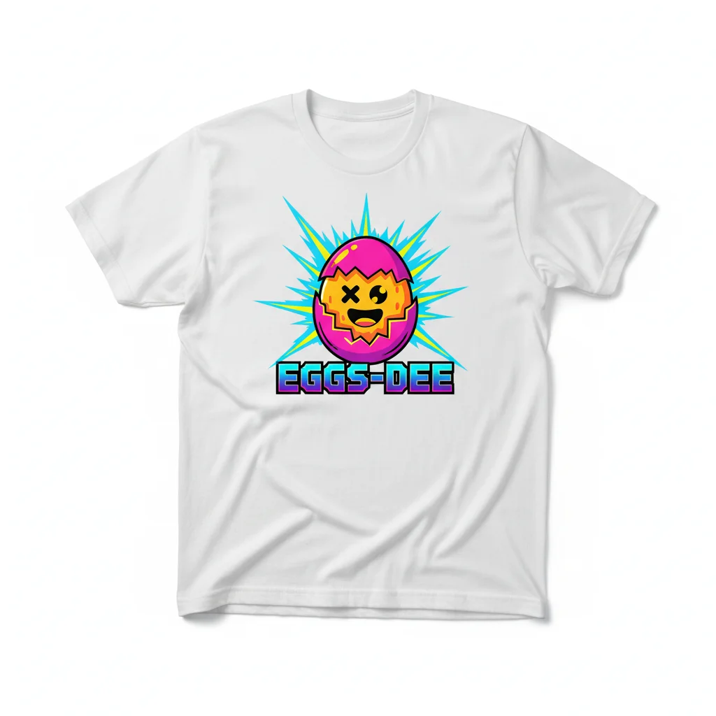 Eggs-DEE Essential T-Shirt – Premium Ring-Spun Cotton Tee