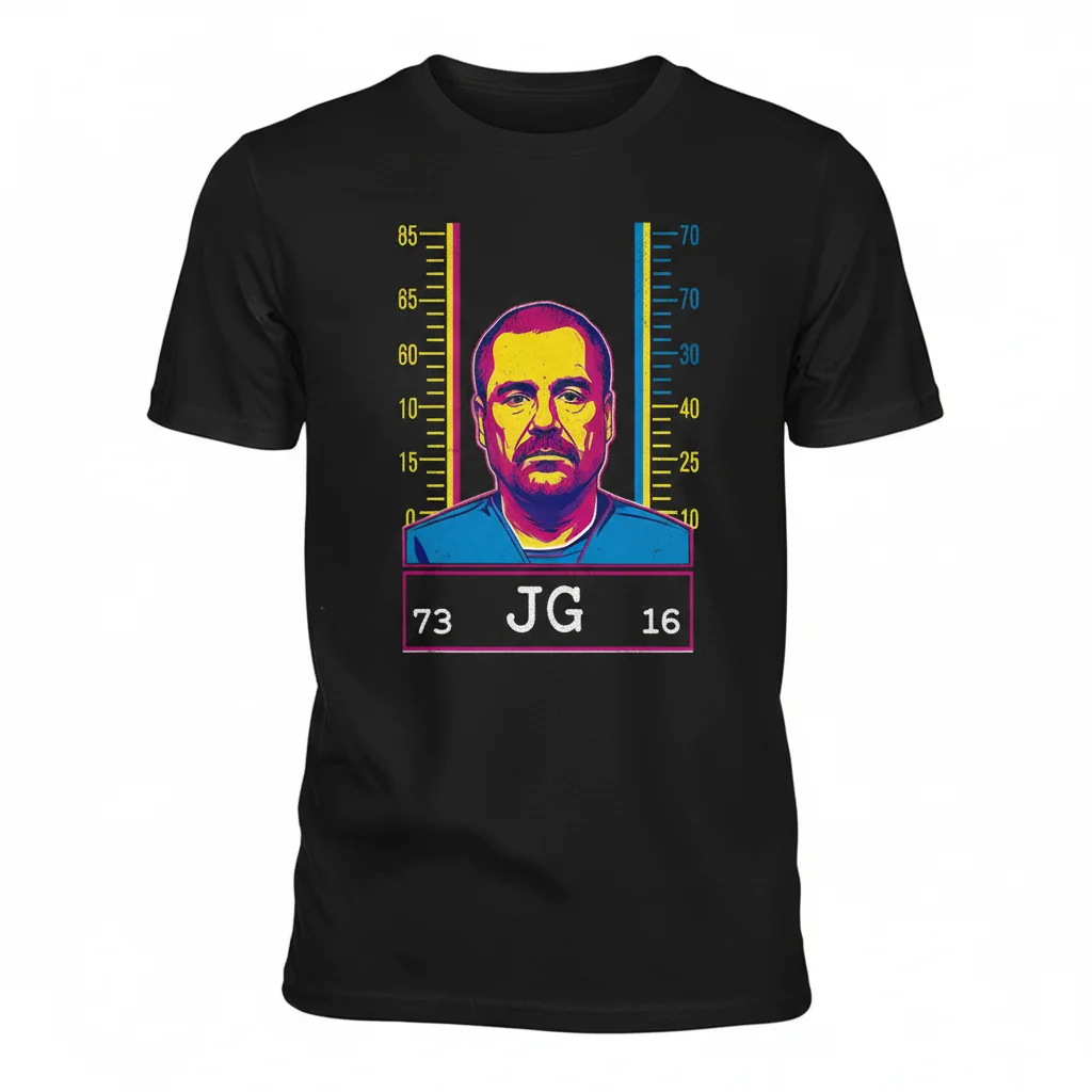 El Chapo Mugshot Street Tee – Essential Drop