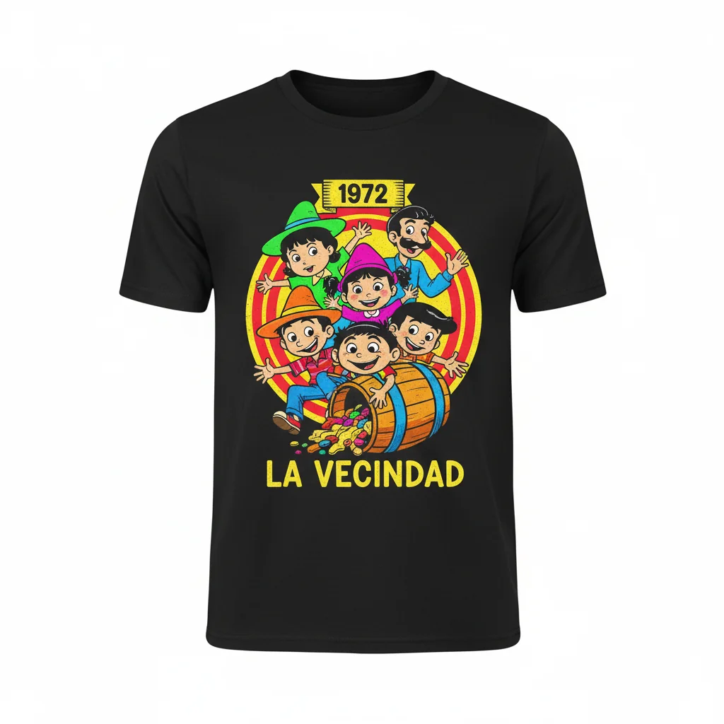 El Chavo Del Ocho 1972: A Nostalgic Journey T-Shirt