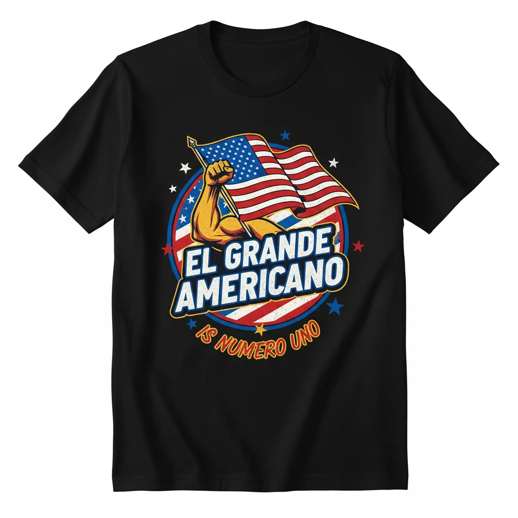 El Grande Americano Numero Uno Premium Tee - Unmatched Durability & Style