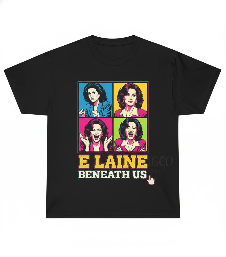 Elaine Benes Seinfeld Vintage Bootleg Tee - Classic Fit
