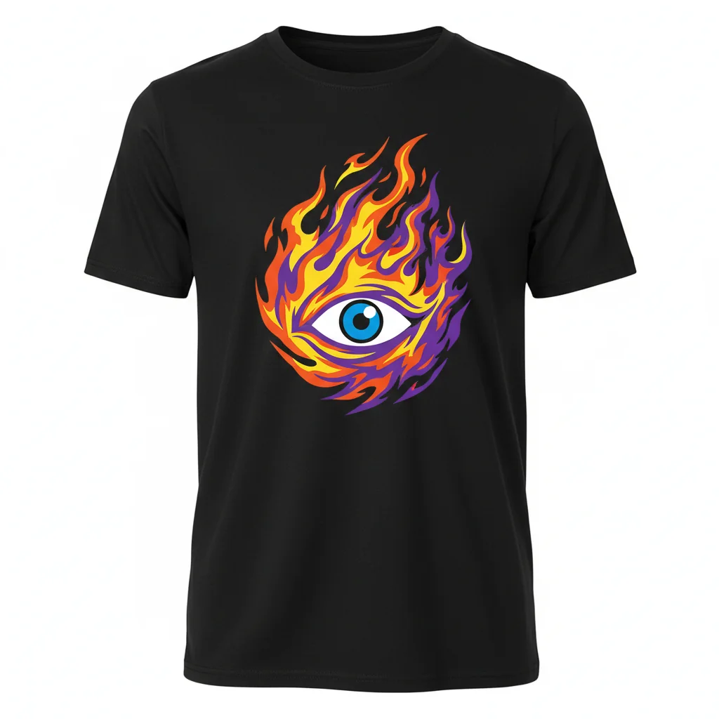 Elden Ring Frenzied Flame Symbol T-Shirt | Premium Cotton Gamer Tee