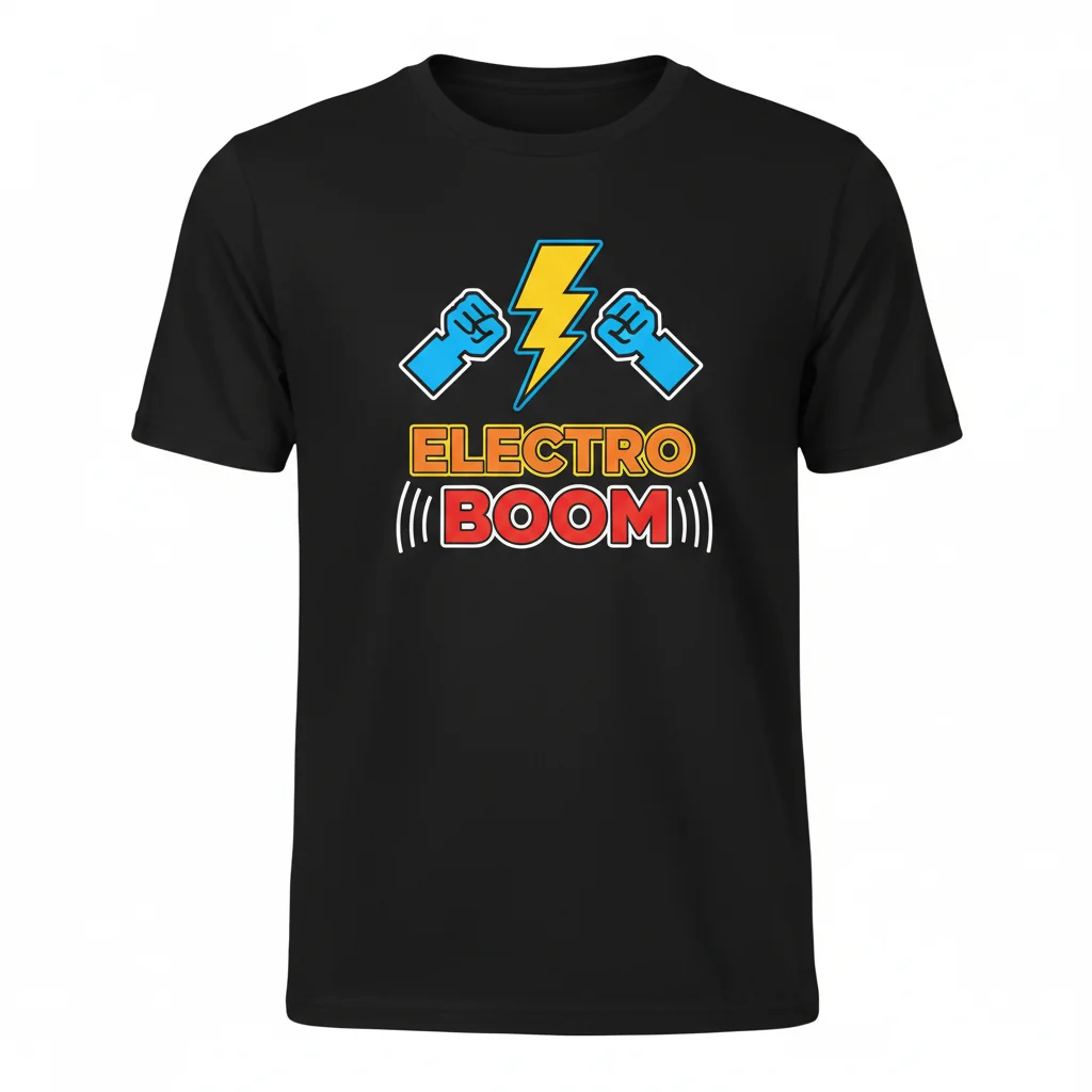 Electroboom "Essential" T-Shirt: Ignite Your Inner Innovator