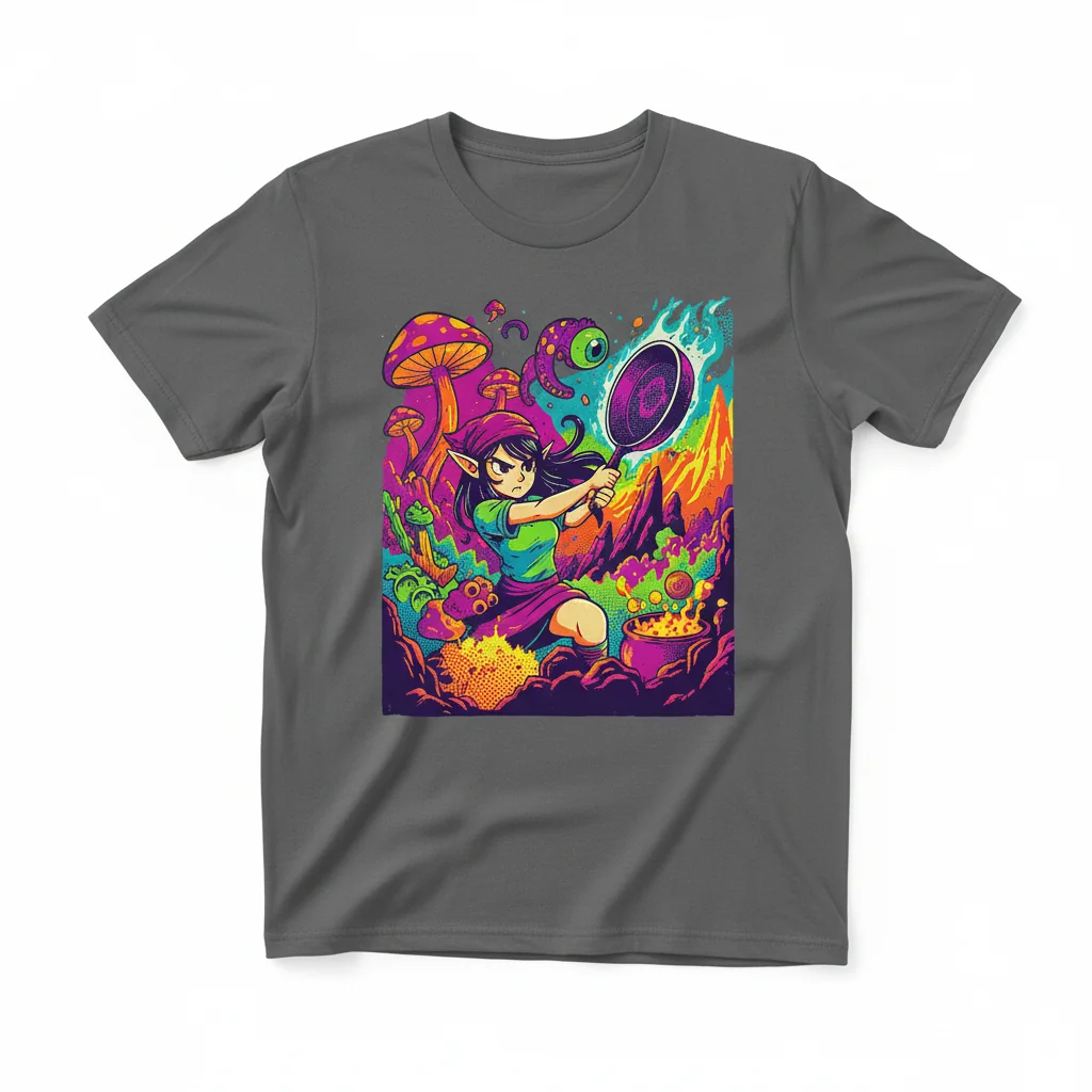 Dungeon Meshi Elf Senshi Street Tee
